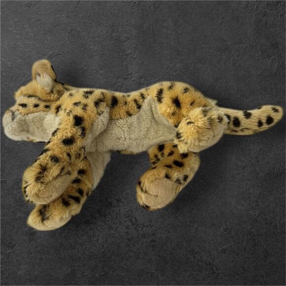 SOS Magnussen Home Rare Realistic Cheetah Plush Save Our Space Plushie 14” - Picture 6 of 9